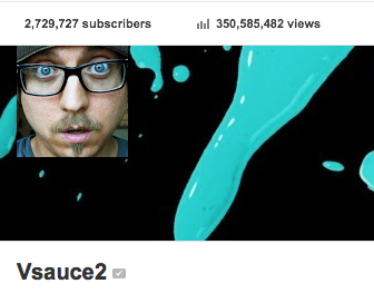 Vsauce2 Hits 350 Million Views
